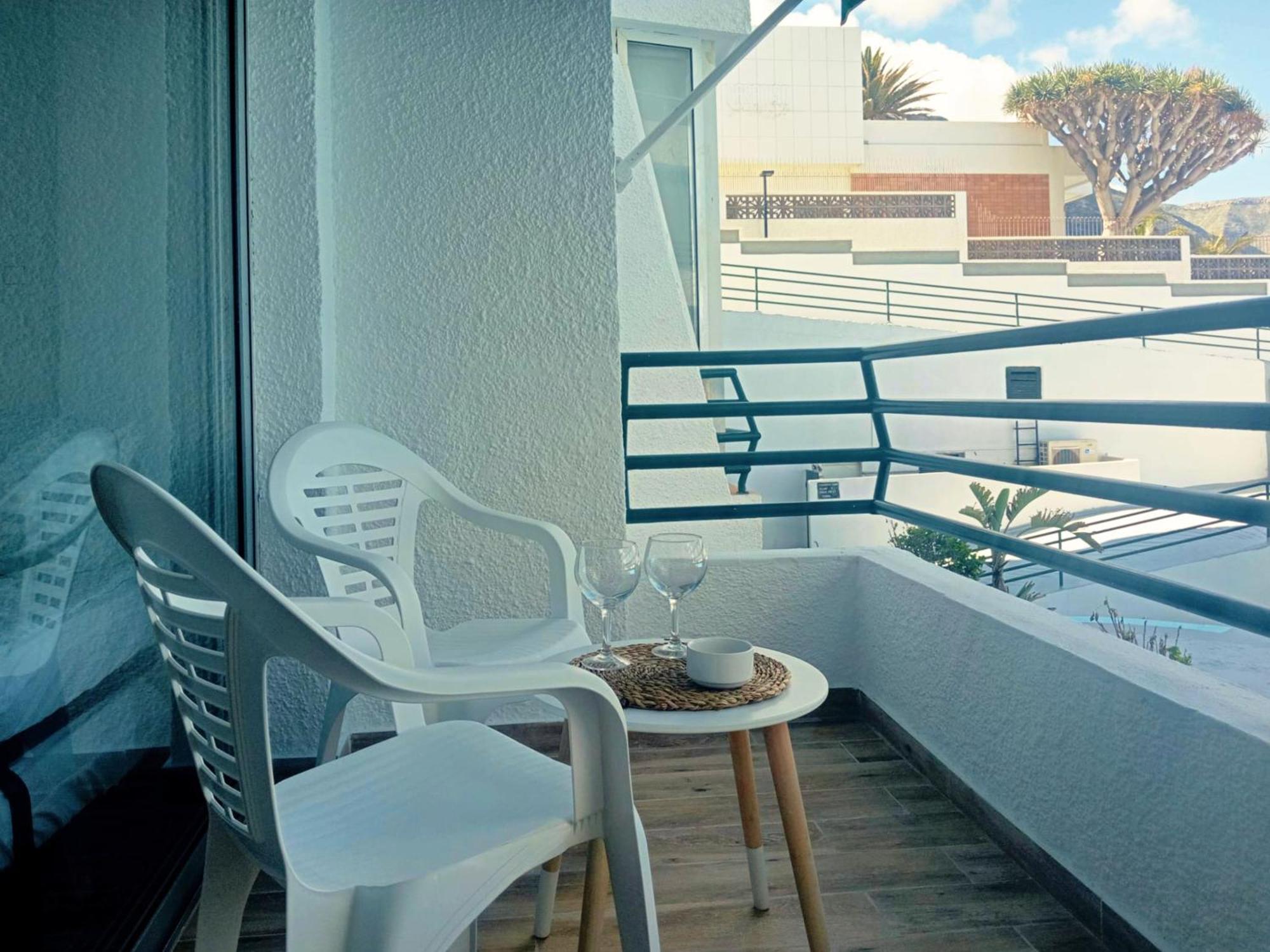 Live Punta Columbus Pool & Beach Front Punta Del Hidalgo Dış mekan fotoğraf