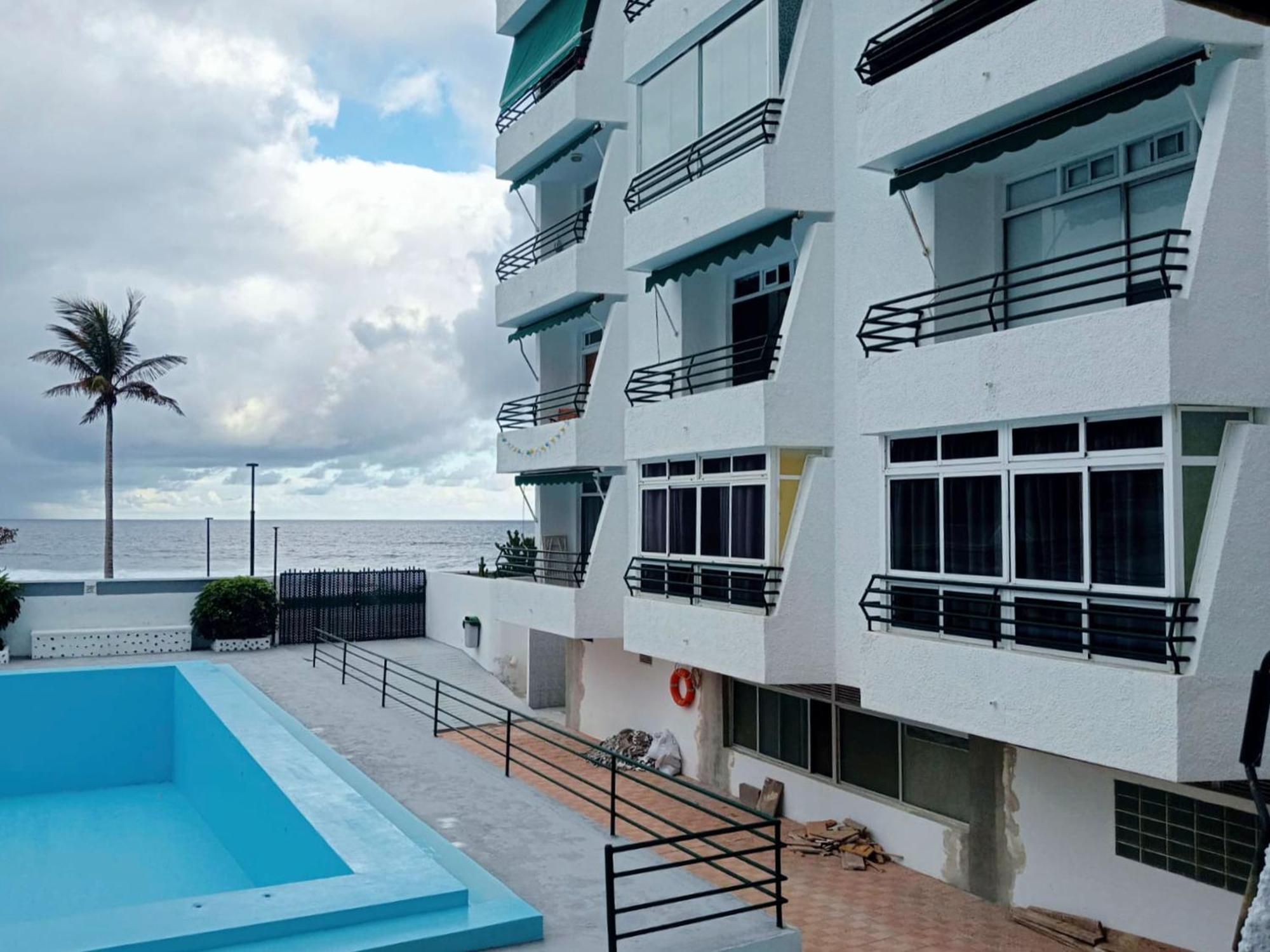 Live Punta Columbus Pool & Beach Front Punta Del Hidalgo Dış mekan fotoğraf